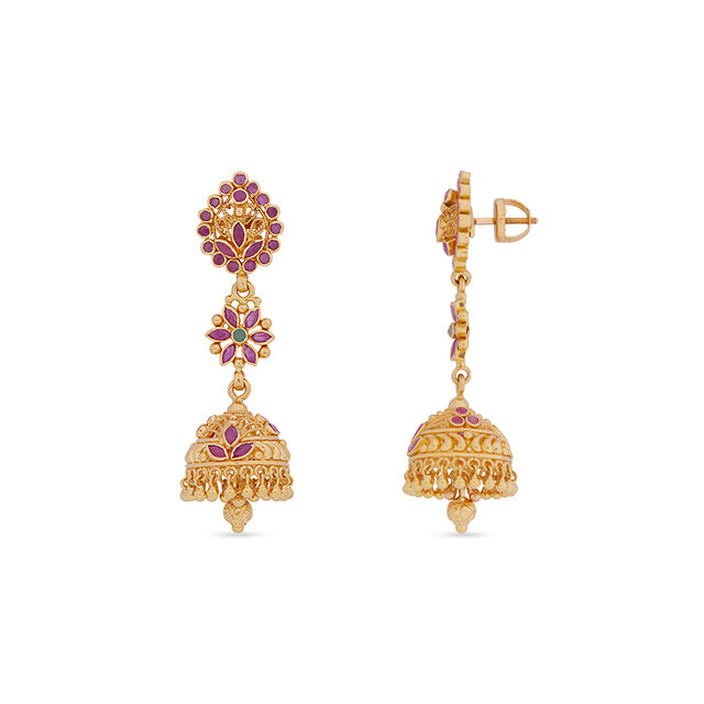 Tanishq 22KT  Earrings for Women 2