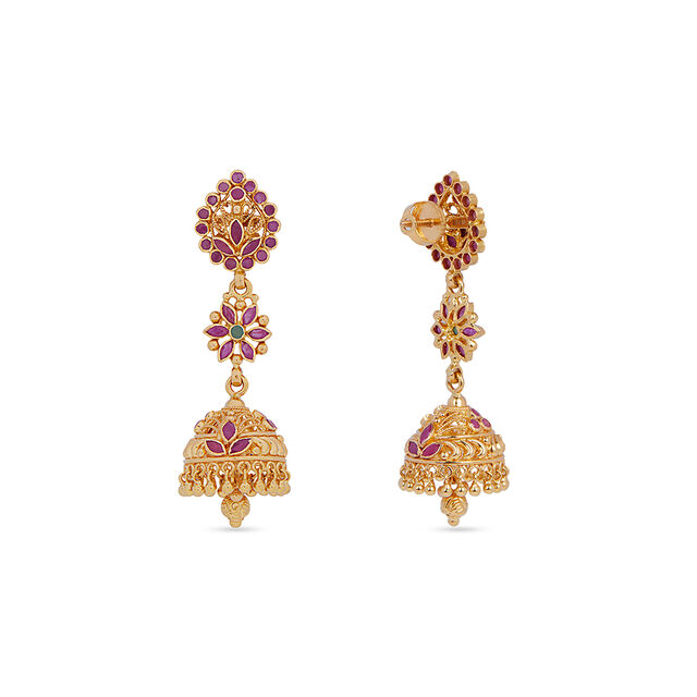 Tanishq 22KT  Earrings for Women 4