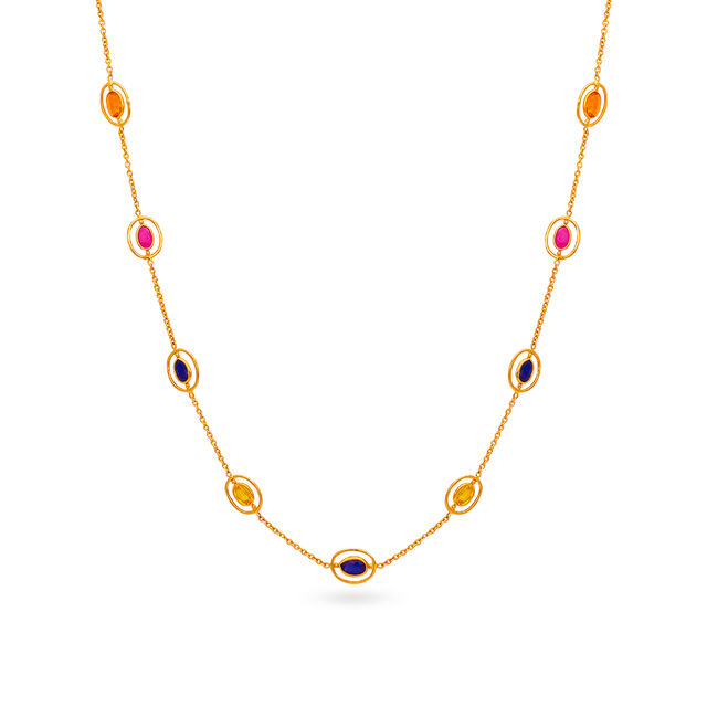 Tanishq 22KT Gold Chain for Women