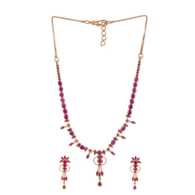 Tanishq 22KT  Necklace Set for Women 