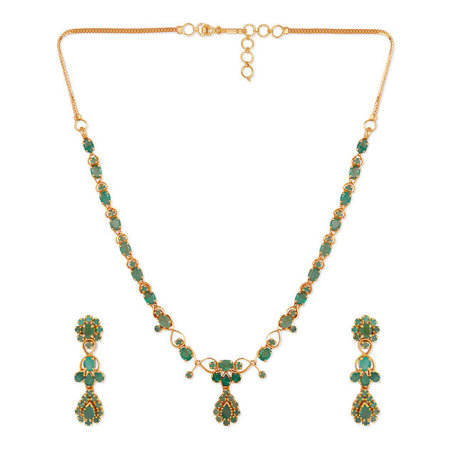 Tanishq 22KT  Necklace Set for Women 