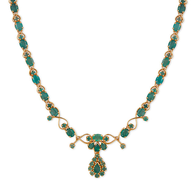 Tanishq 22KT  Necklace Set for Women 2