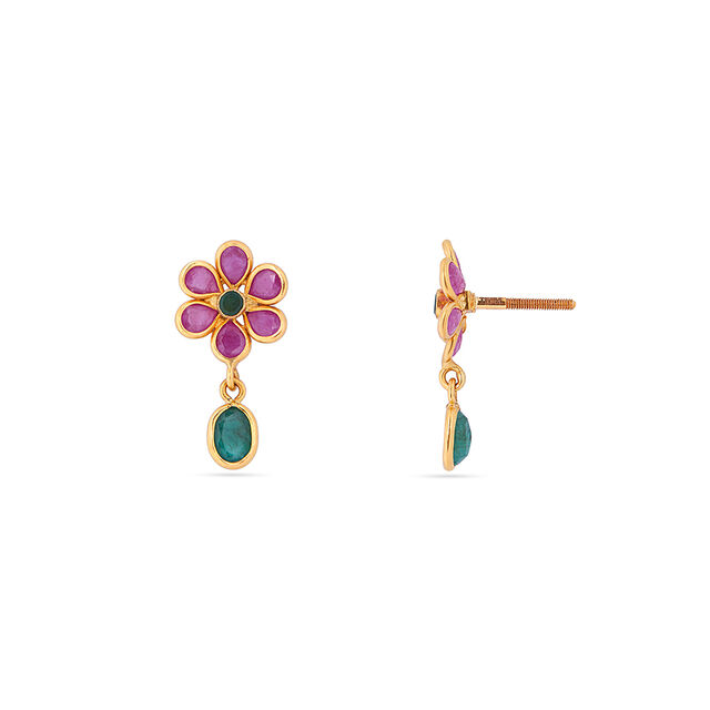 Tanishq 22KT  Earrings for Women 4