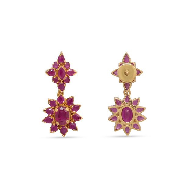 Tanishq 22KT Gold Earrings 3