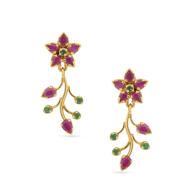 Tanishq 22KT  Earrings for Women 
