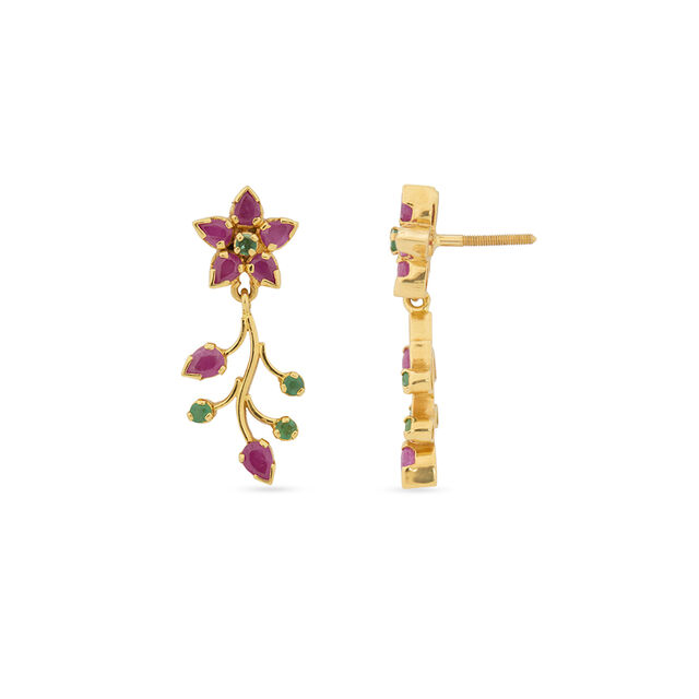 Tanishq 22KT  Earrings for Women 2
