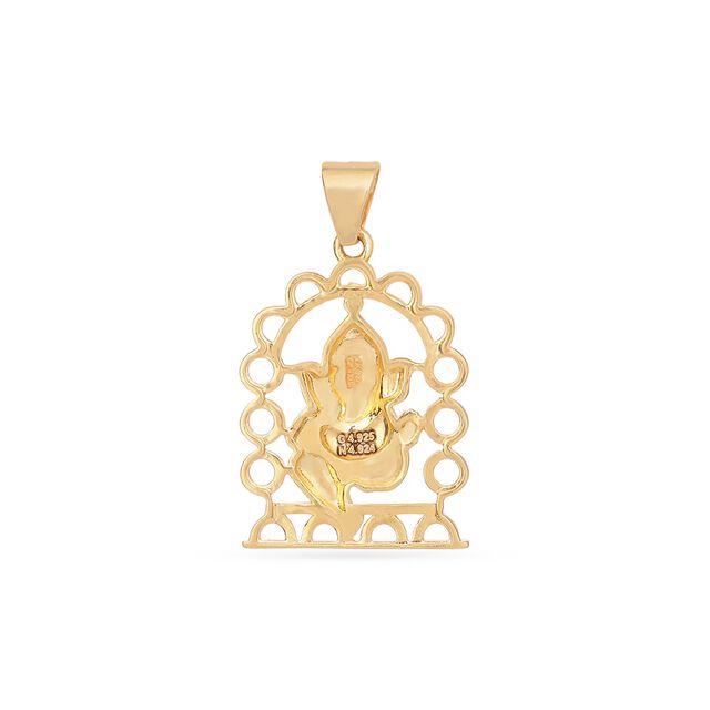 Tanishq 22KT Gold Pendant for Women 4