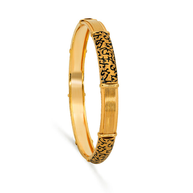 Tanishq 22KT  Gold Bangle  for Women 2