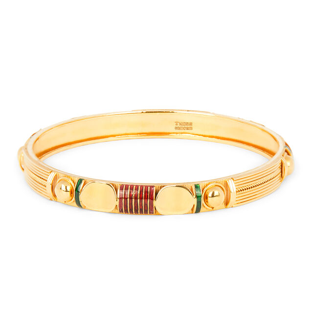 Tanishq 22KT  Gold Bangle  for Women 2