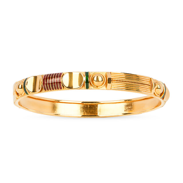 Tanishq 22KT  Gold Bangle  for Women 3