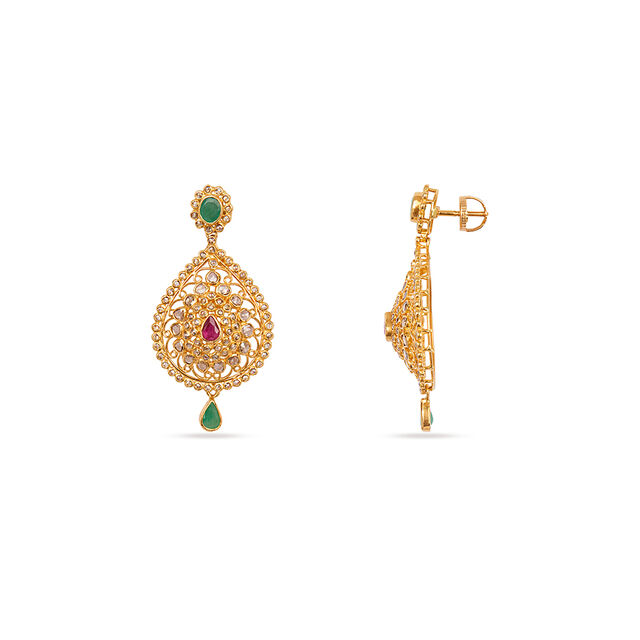 Tanishq 22KT  Gold Necklace Set  for Women 5