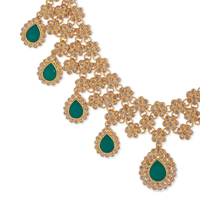 Tanishq 22KT  Necklace Set for Women 4