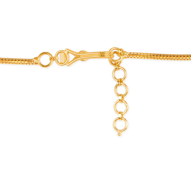 Tanishq 22 KT Open Polki Neckwear and Earring Set For Women 3