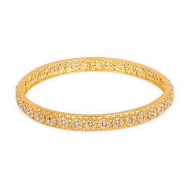 Tanishq 22KT Open Polki Bangle for Women