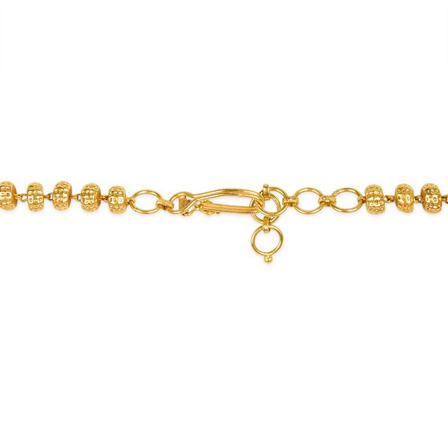 Tanishq 22KT Synthetic Stone Chain with Pendant for Women 3