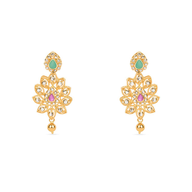 Tanishq 22KT  Necklace Set for Women 4