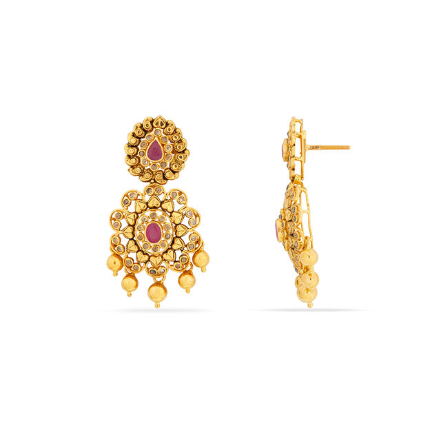 Tanishq 22KT  Earrings for Women 3