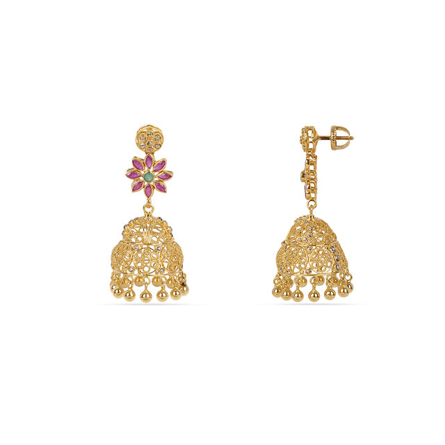 Tanishq 22KT  Earrings for Women 2