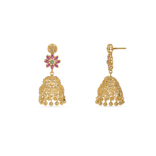 Tanishq 22KT  Earrings for Women 4