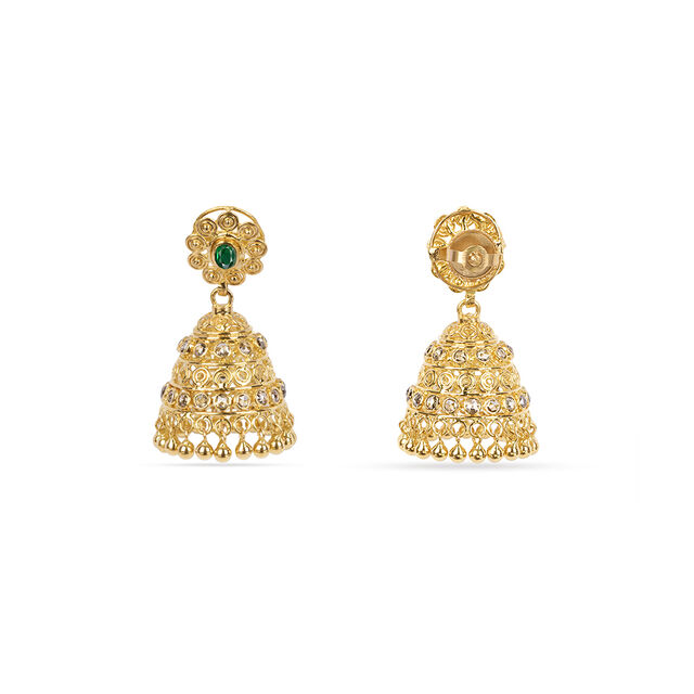 Tanishq 22KT  Earrings for Women 3
