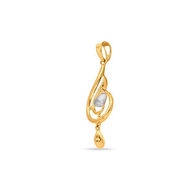 Tanishq 22 Karat Gold Pendant for Women