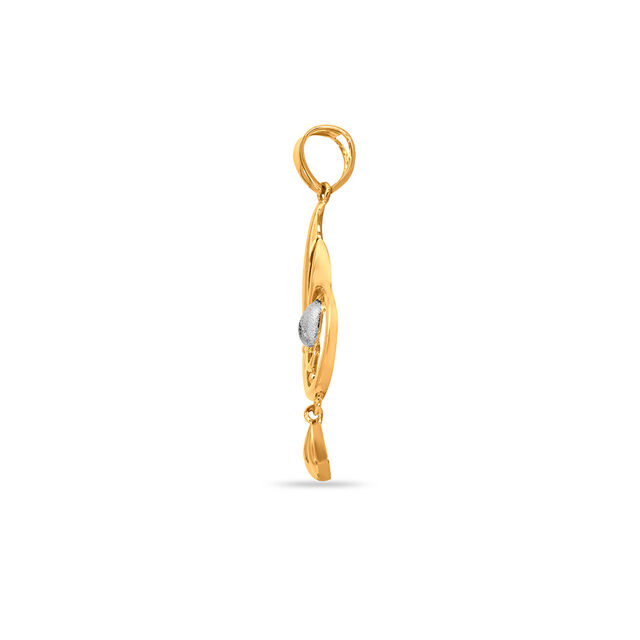 Tanishq 22 Karat Gold Pendant for Women