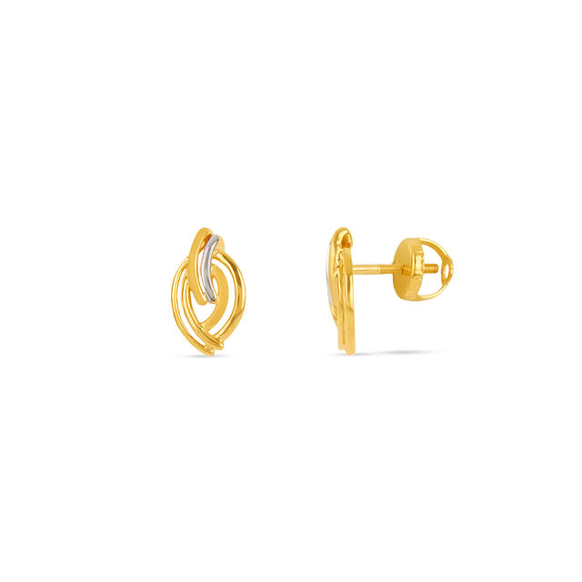 Tanishq 22KT Gold Earrings for Women 