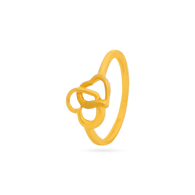 Tanishq 22KT  Gold Finger Ring  for Women