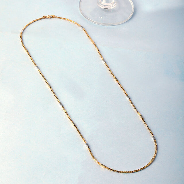 Tanishq 22 Karat Gold Chain for Women 