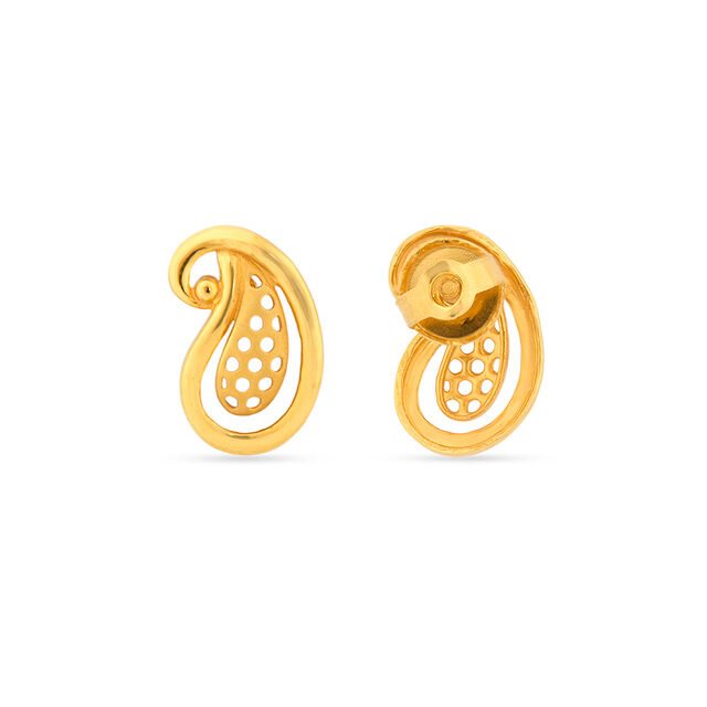 Tanishq 22KT Gold Earrings for Women 4