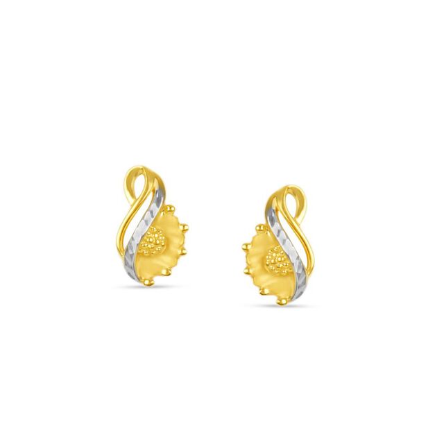 Buy Tanishq 22KT Gold Earrings for Men at Best Price Tanishq UAE