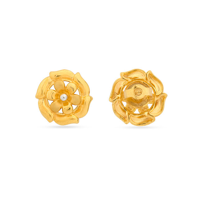 Tanishq 22KT Diamond Earrings 4