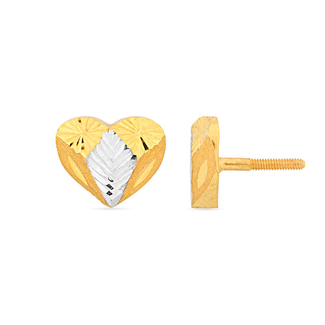 Tanishq 22KT Gold Earrings for Women 2