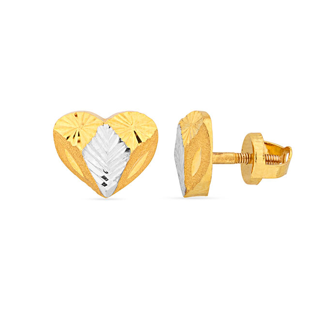 Tanishq 22KT Gold Earrings for Women 3