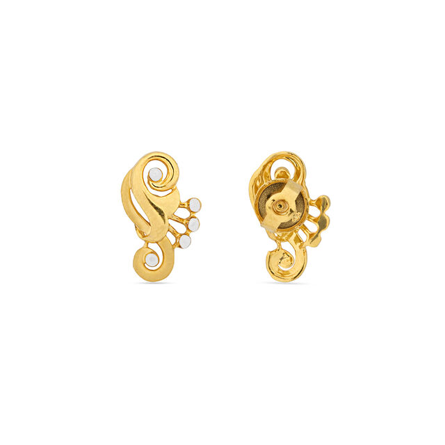 Tanishq 22KT Gold Earrings for Kids 4
