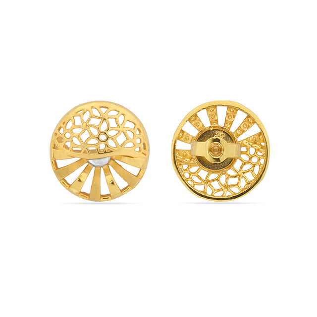 Tanishq 22KT Gold Earrings for Women 3