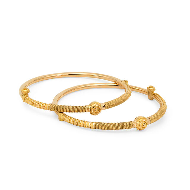 Tanishq 22KT Gold Bangle for Women
