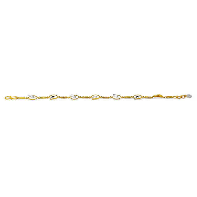 Tanishq 22KT  Gold Bracelet  for Women 2