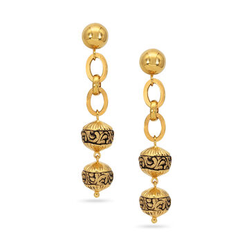 Tanishq 22KT Gold Earrings for Women