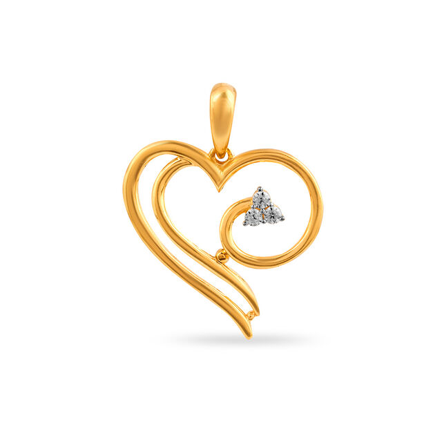 Tanishq 22KT  Gold Pendant  for Women