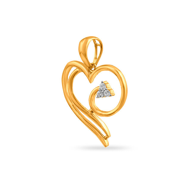 Tanishq 22KT  Gold Pendant  for Women