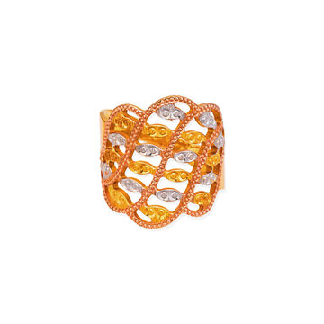 Tanishq 22KT  Gold Finger Ring  for Women