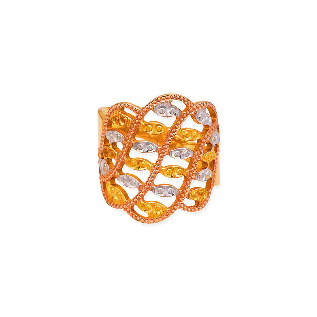 Tanishq 22KT  Gold Finger Ring  for Women