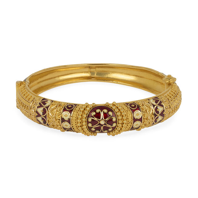 Tanishq 22KT Gold Bangle for Women 
