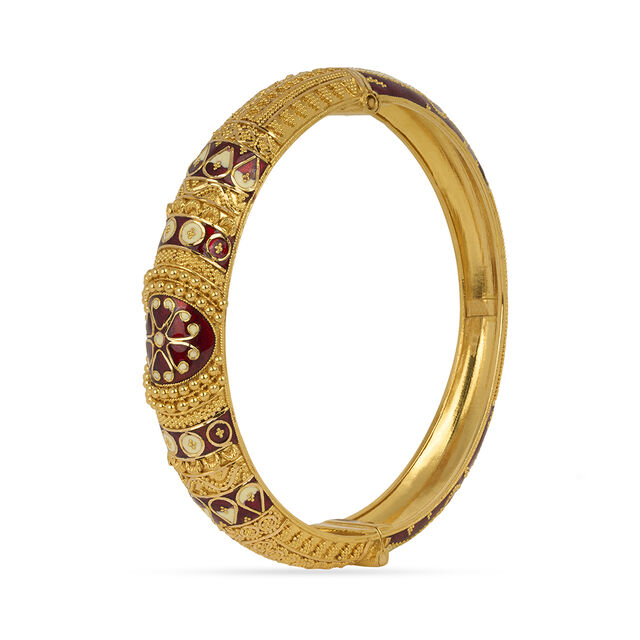 Tanishq 22KT Gold Bangle for Women 4