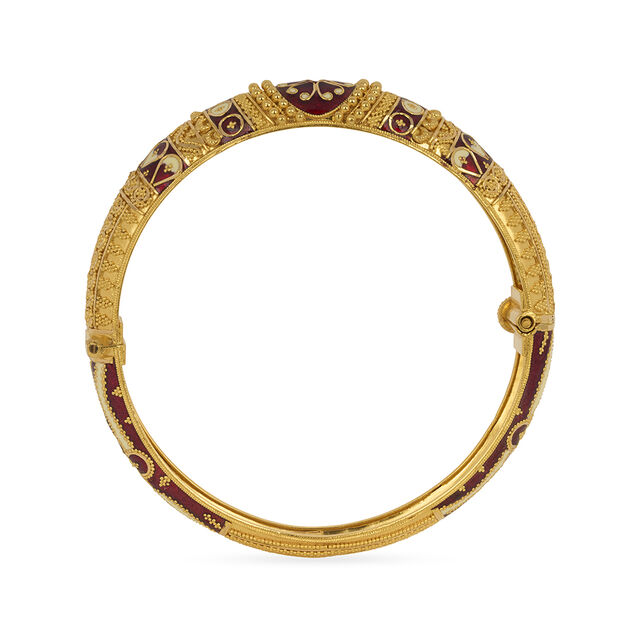 Tanishq 22KT Gold Bangle for Women 5