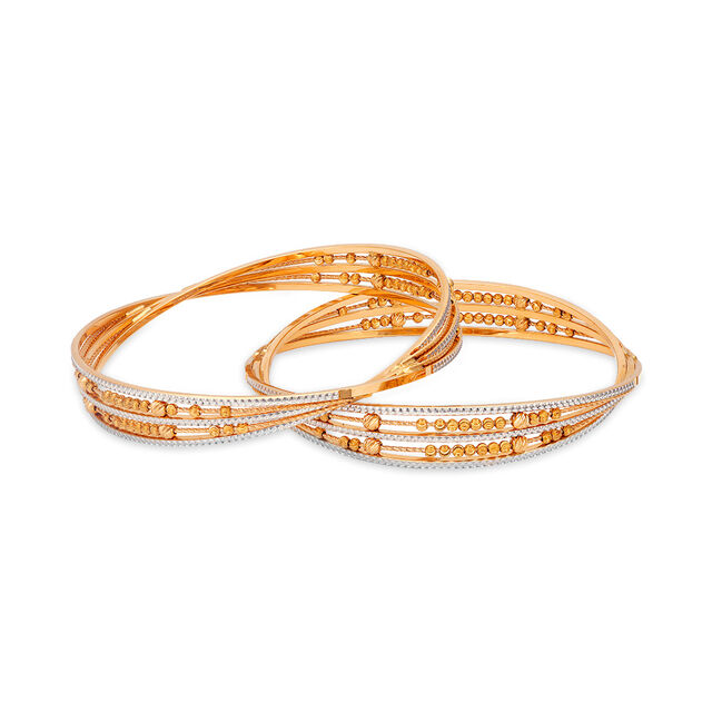 Tanishq 22 KT Gold Bangle for Women 4