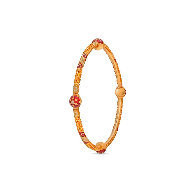 Tanishq 22 KT Gold Bangle for Women