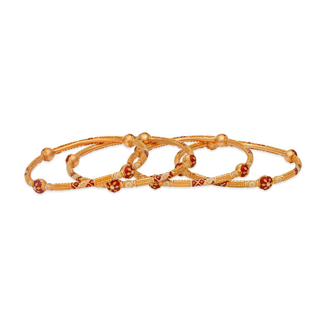 Tanishq 22 KT Gold Bangle for Women