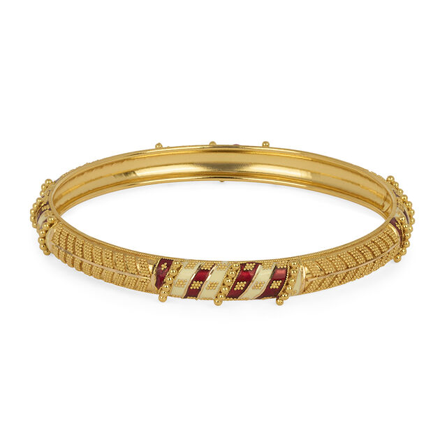 Tanishq 22KT Gold Bangle for Women 